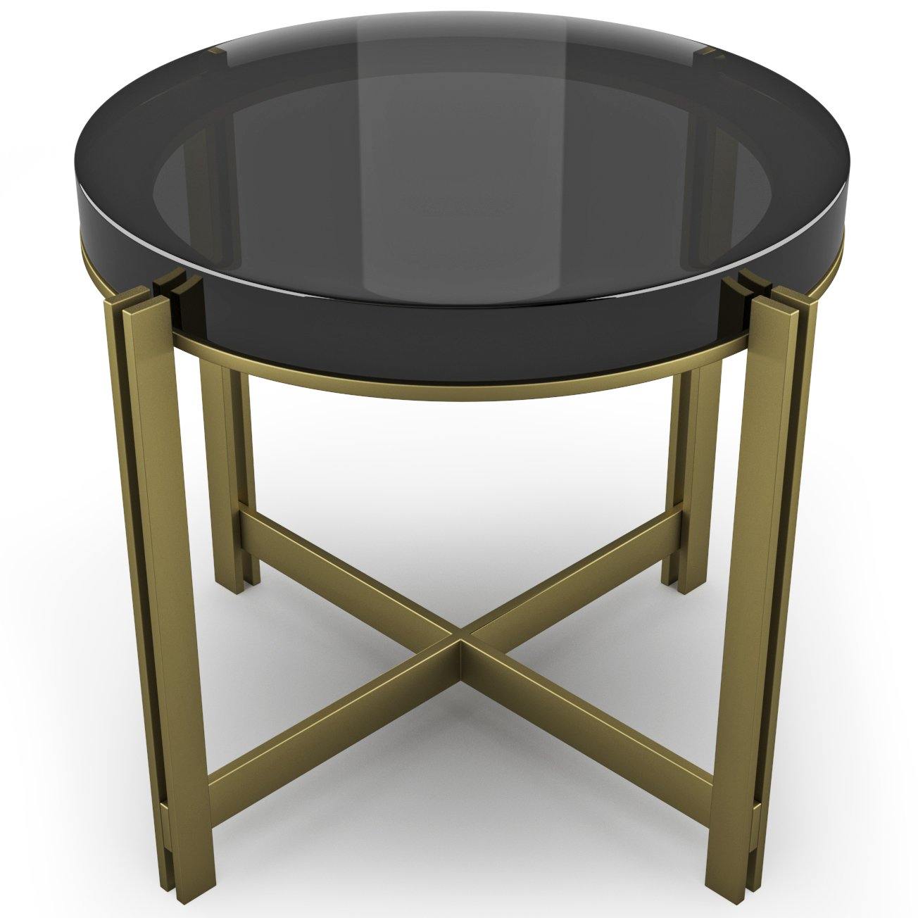 Black Candy Round Coffee Table