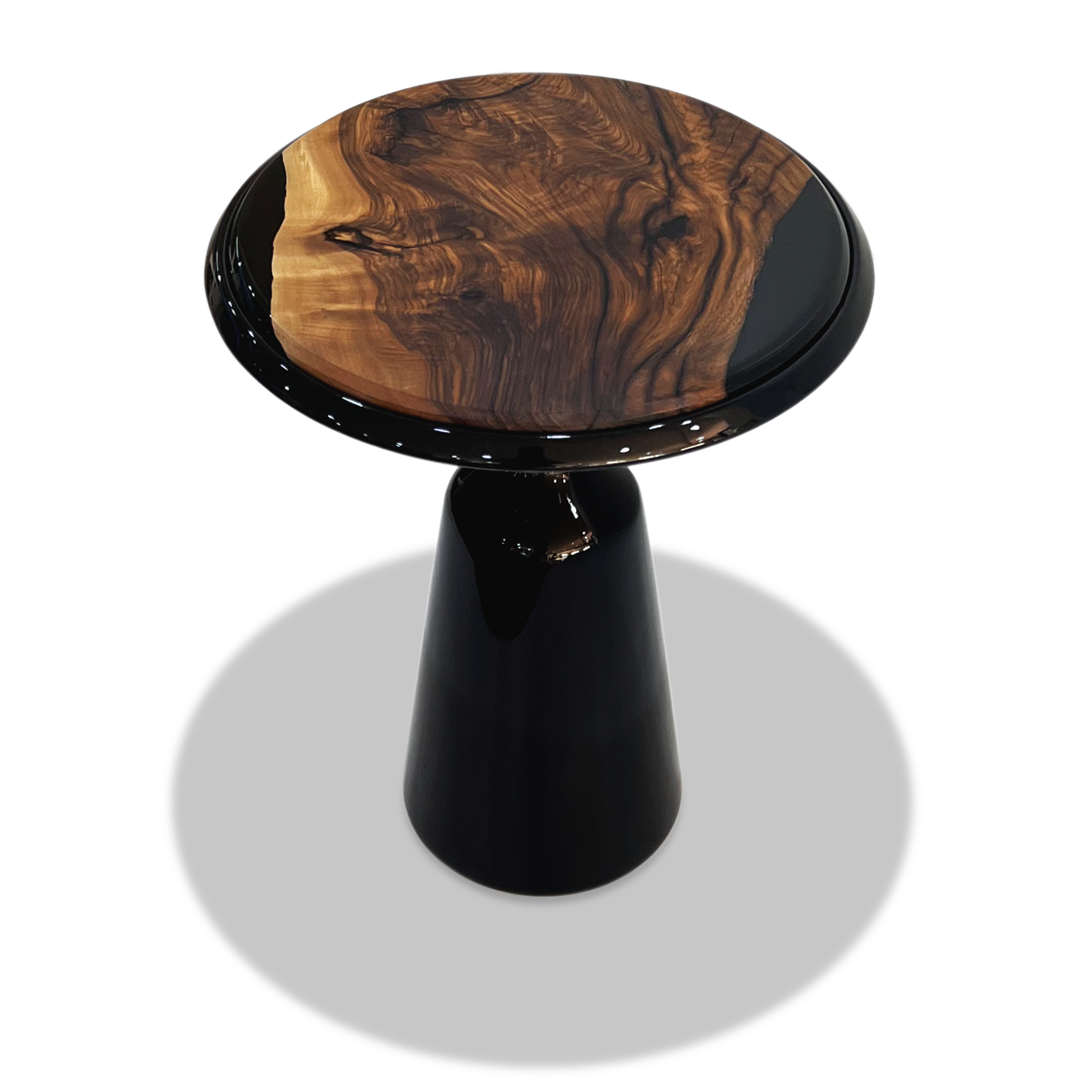 Elpenor Black End Table