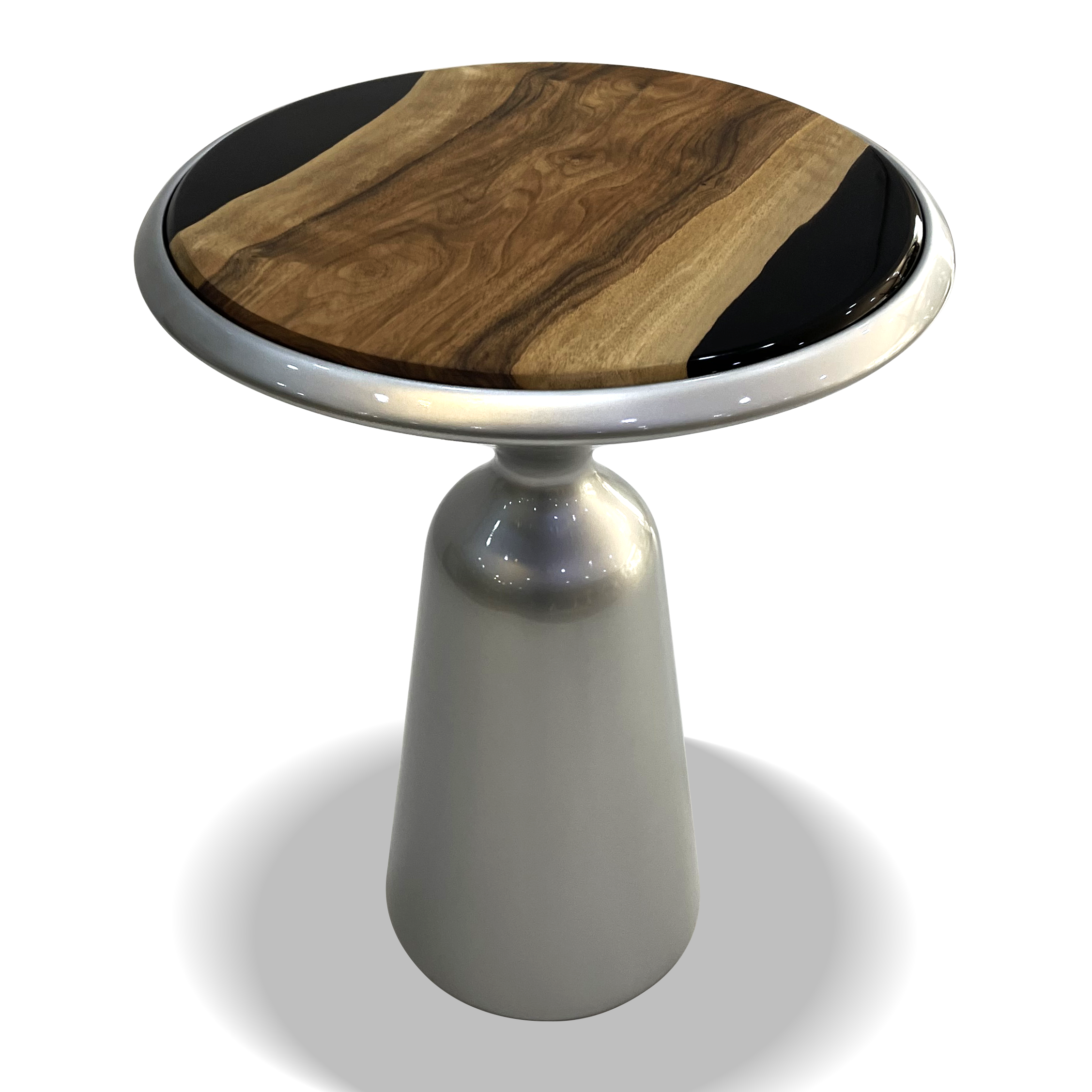 Elpenor Silver End Table