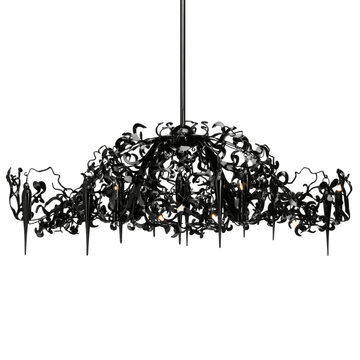 Flower Power Chandelier Oval - Chandelier - www.arditicollection.com - Chandelier, dining tables, dining chairs, buffets sideboards, kitchen islands counter tops, coffee tables, end side tables, center tables, consoles, accent chairs, sofas, tv stands, cabinets, bookcases, poufs benches, chandeliers, hanging lights, floor lamps, table desk lamps, wall lamps, decorative objects, wall decors, mirrors, walnut wood, olive wood, ash wood, silverberry wood, hackberry wood, chestnut wood, oak wood