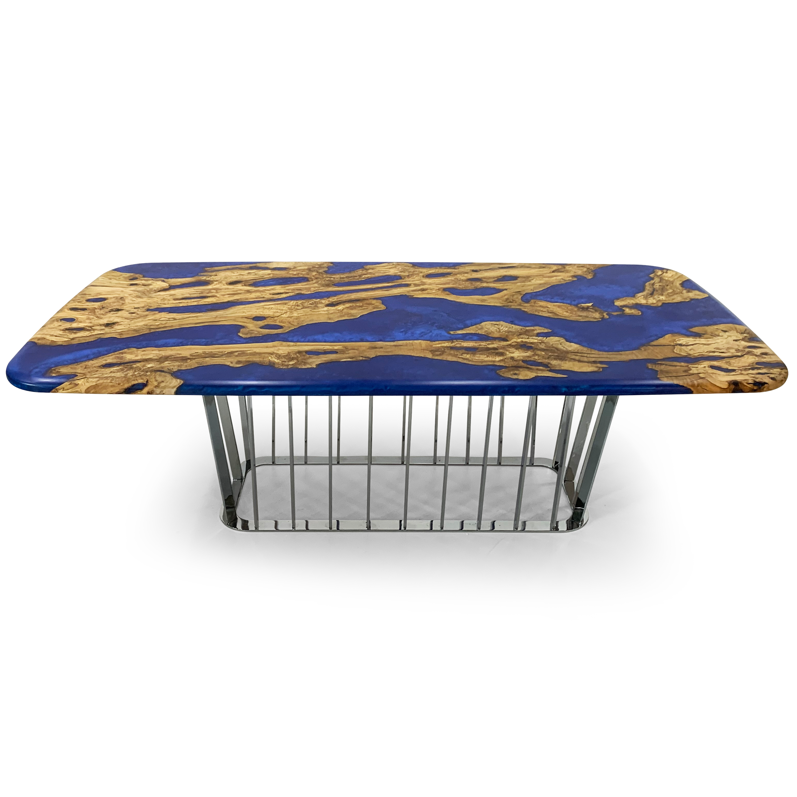 Giona Pearl Blue Olive Dining Table